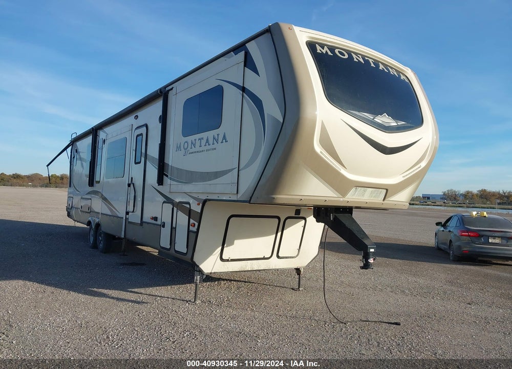 2019 KEYSTONE MONTANA 3761 FL VIN: 4YDF37627K4702747