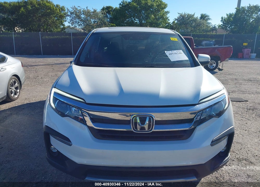 2022 HONDA PILOT 2WD EX-L VIN: 5FNYF5H5XNB016293