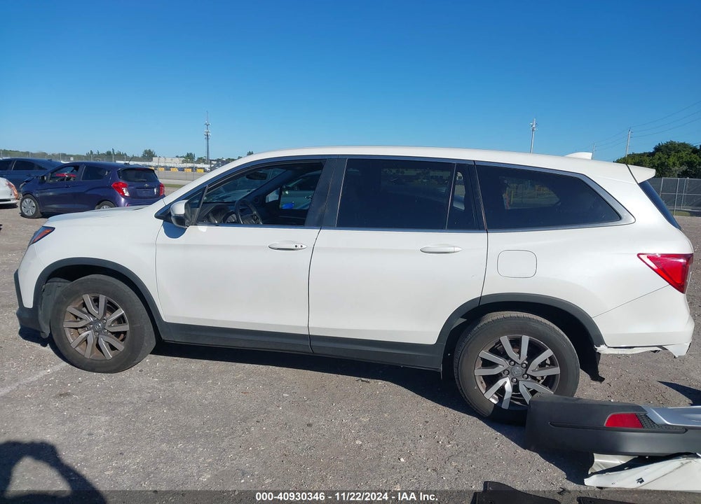 2022 HONDA PILOT 2WD EX-L VIN: 5FNYF5H5XNB016293