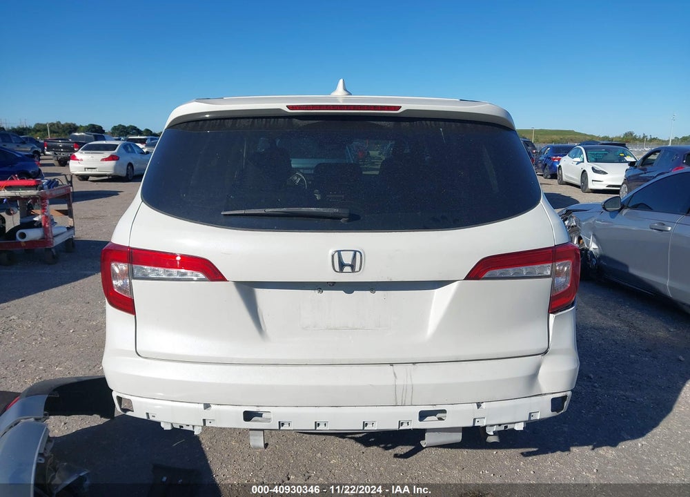 2022 HONDA PILOT 2WD EX-L VIN: 5FNYF5H5XNB016293