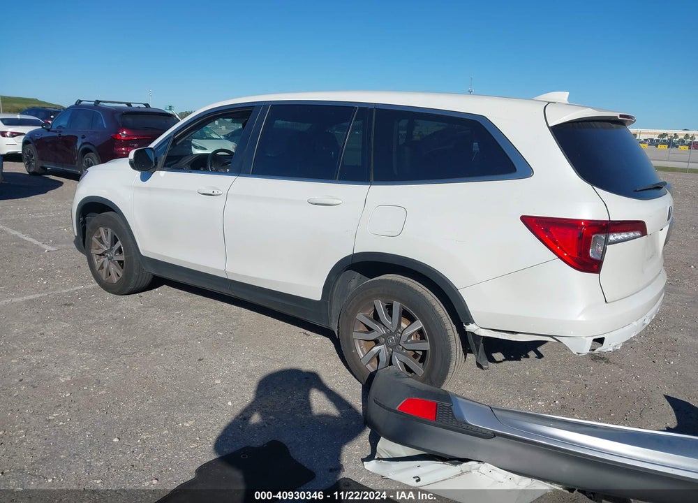 2022 HONDA PILOT 2WD EX-L VIN: 5FNYF5H5XNB016293