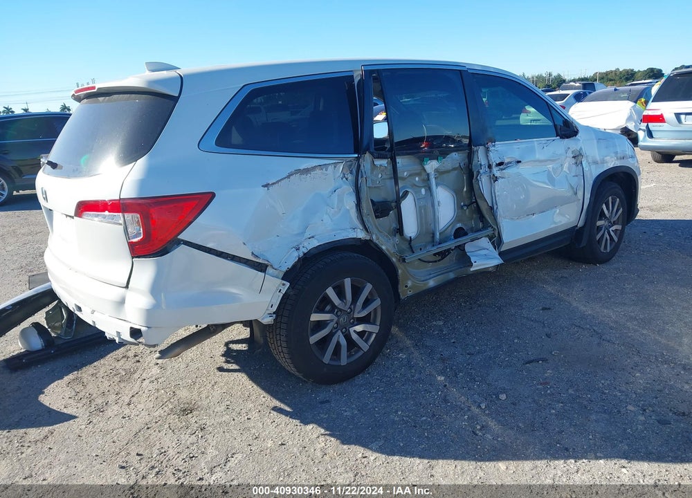 2022 HONDA PILOT 2WD EX-L VIN: 5FNYF5H5XNB016293