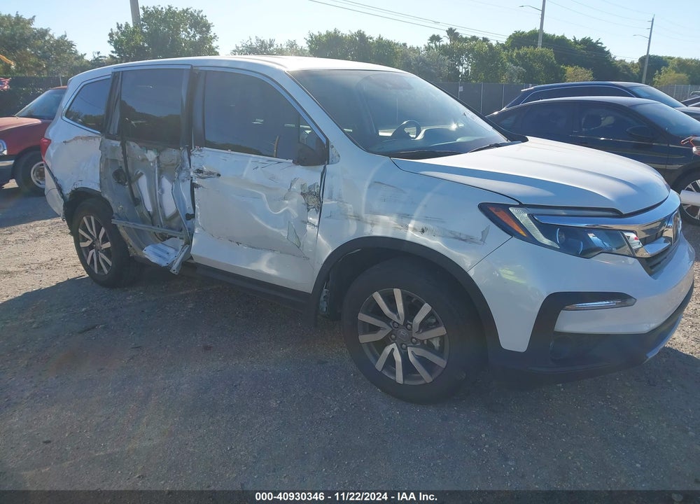 2022 HONDA PILOT 2WD EX-L VIN: 5FNYF5H5XNB016293