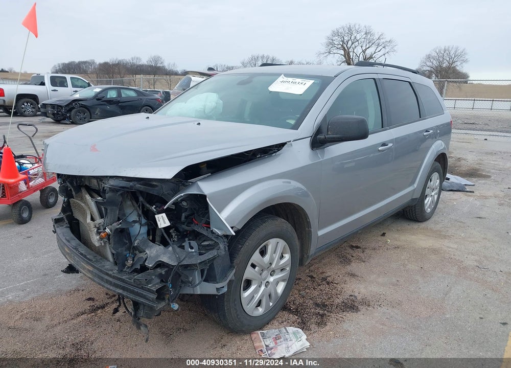 2018 DODGE JOURNEY SE VIN: 3C4PDCAB8JT490860