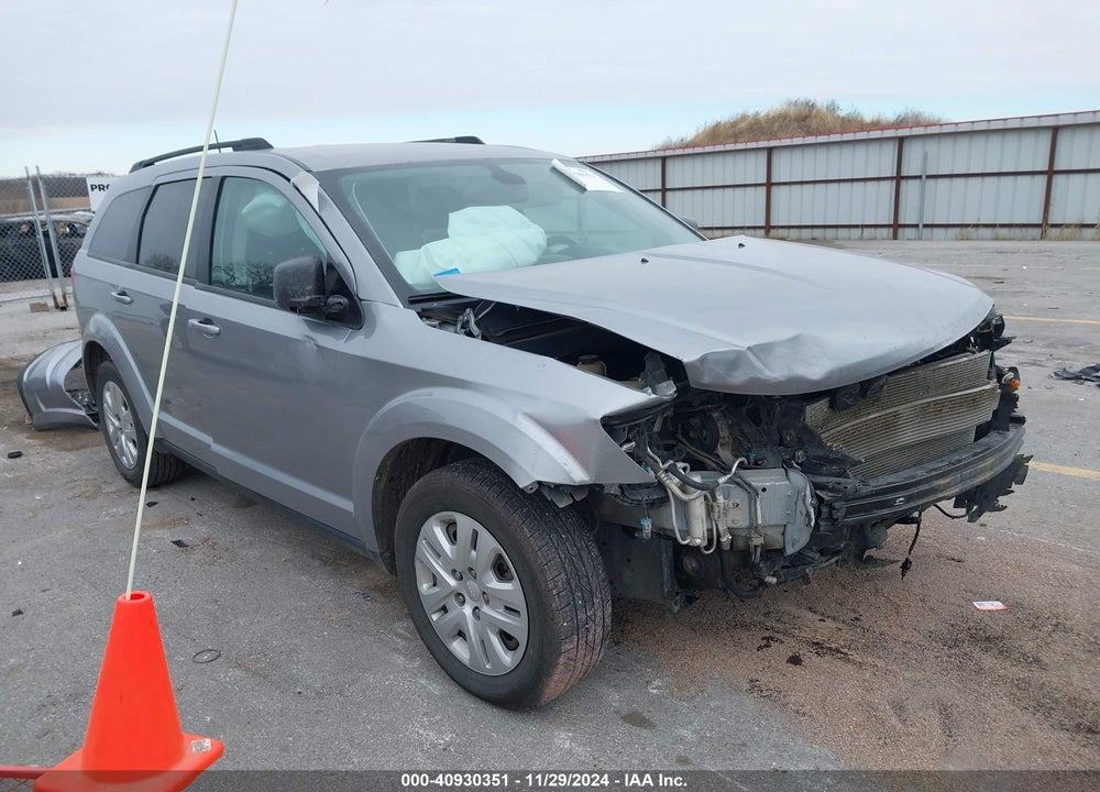 2018 DODGE JOURNEY SE VIN: 3C4PDCAB8JT490860