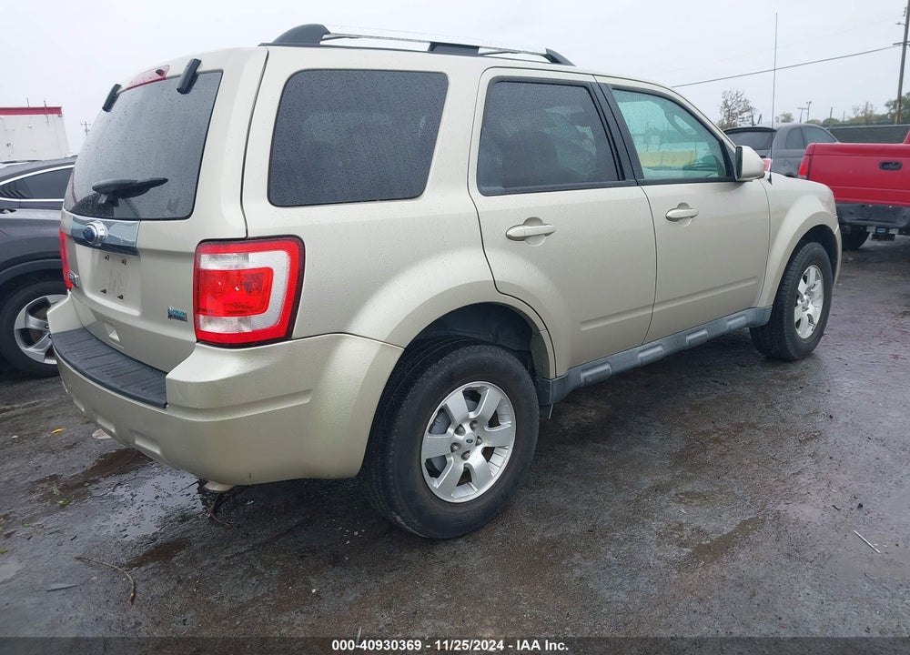 2010 FORD ESCAPE LIMITED VIN: 1FMCU0EG6AKA72183