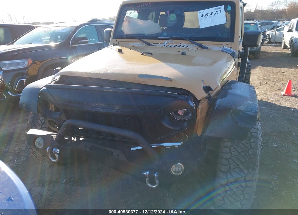 2013 JEEP WRANGLER UNLIMITED SAHARA VIN: 1C4BJWEG6DL673457
