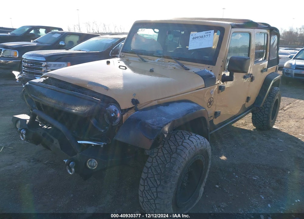 2013 JEEP WRANGLER UNLIMITED SAHARA VIN: 1C4BJWEG6DL673457