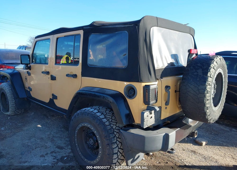 2013 JEEP WRANGLER UNLIMITED SAHARA VIN: 1C4BJWEG6DL673457