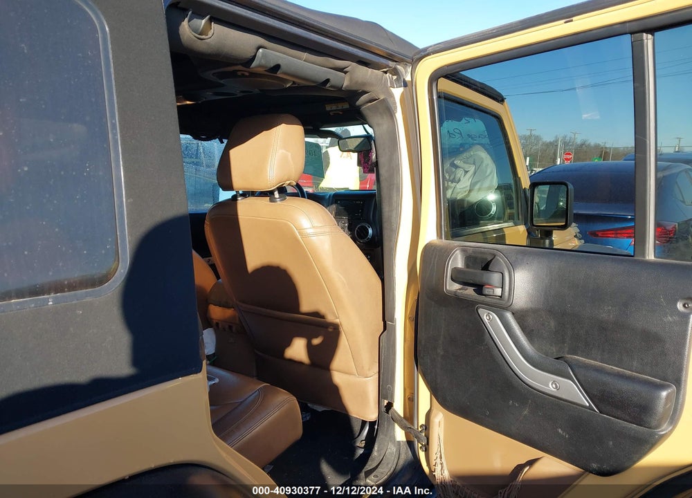 2013 JEEP WRANGLER UNLIMITED SAHARA VIN: 1C4BJWEG6DL673457