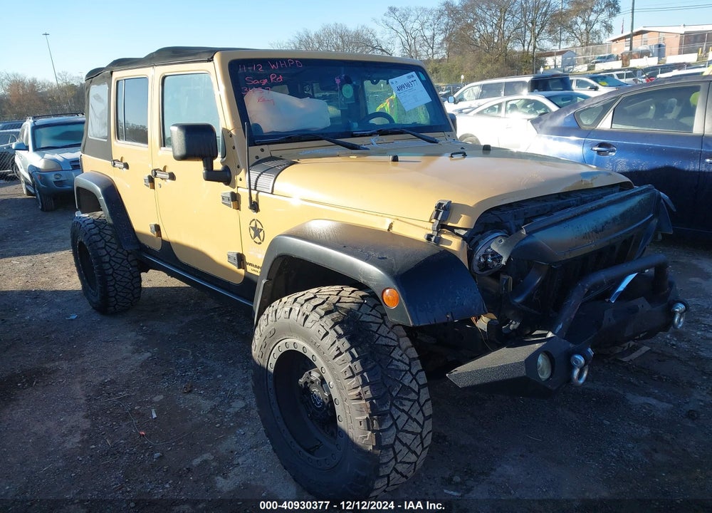 2013 JEEP WRANGLER UNLIMITED SAHARA VIN: 1C4BJWEG6DL673457