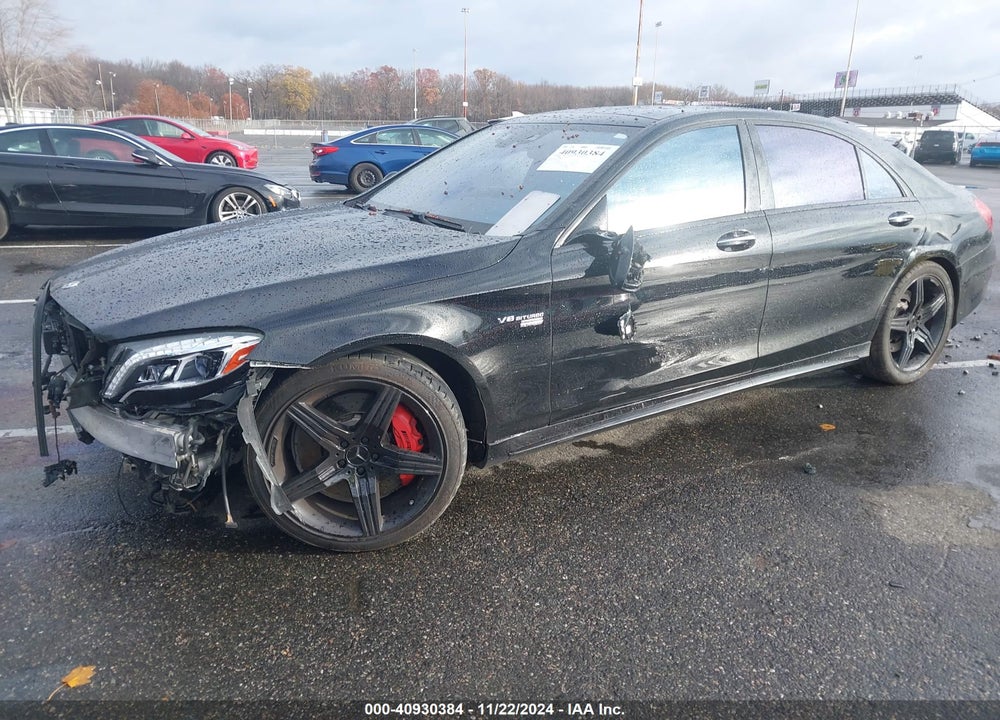 2015 MERCEDES-BENZ S 63 AMG 4MATIC VIN: WDDUG7JB6FA198405