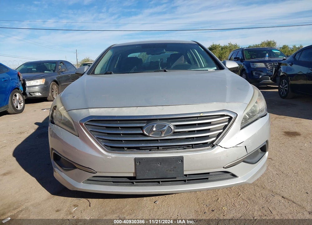 2016 HYUNDAI SONATA SE VIN: 5NPE24AF1GH317048
