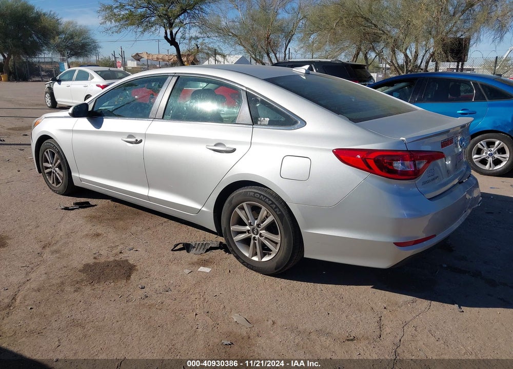 2016 HYUNDAI SONATA SE VIN: 5NPE24AF1GH317048