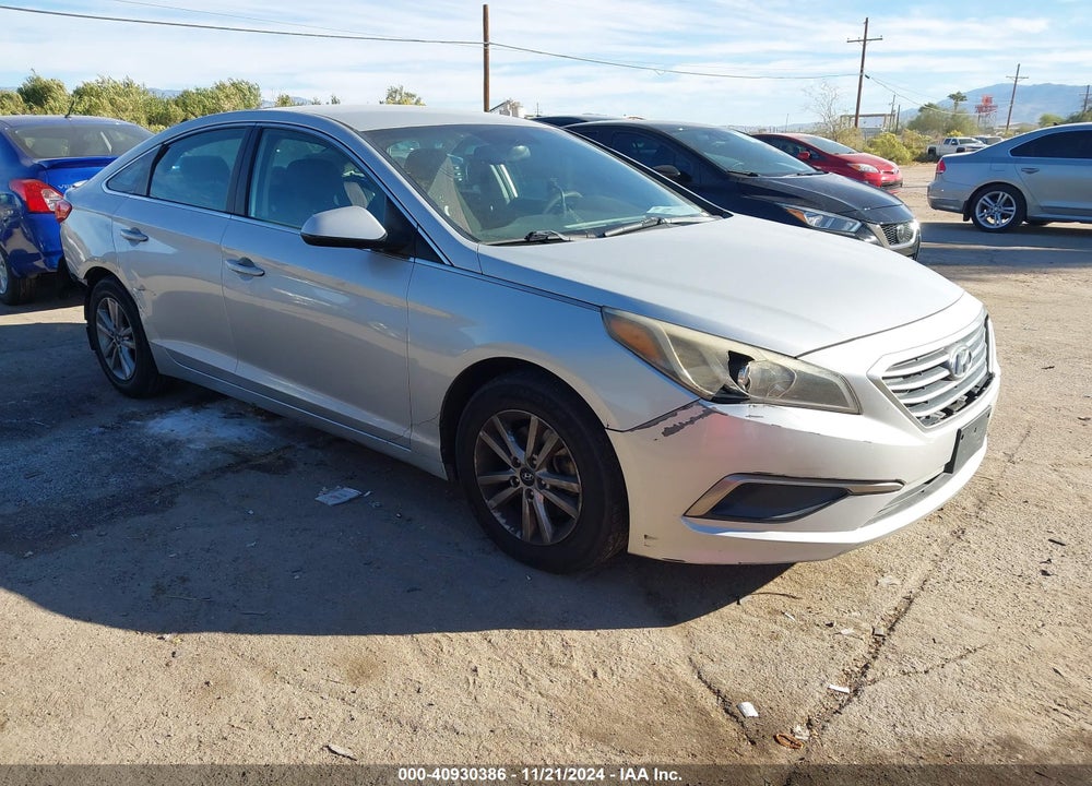 2016 HYUNDAI SONATA SE VIN: 5NPE24AF1GH317048