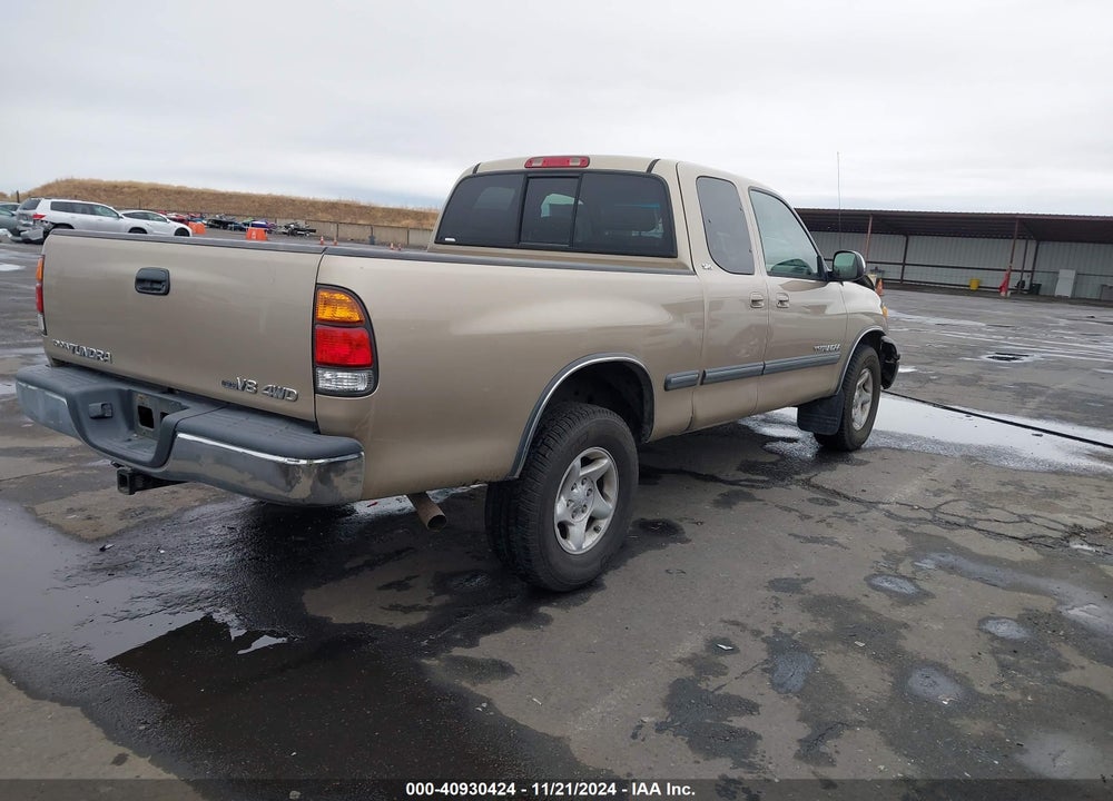 2002 TOYOTA TUNDRA SR5 V8 VIN: 5TBBT44162S250619