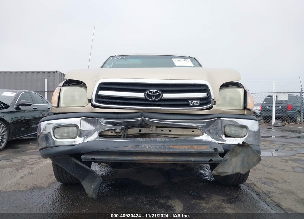 2002 TOYOTA TUNDRA SR5 V8 VIN: 5TBBT44162S250619