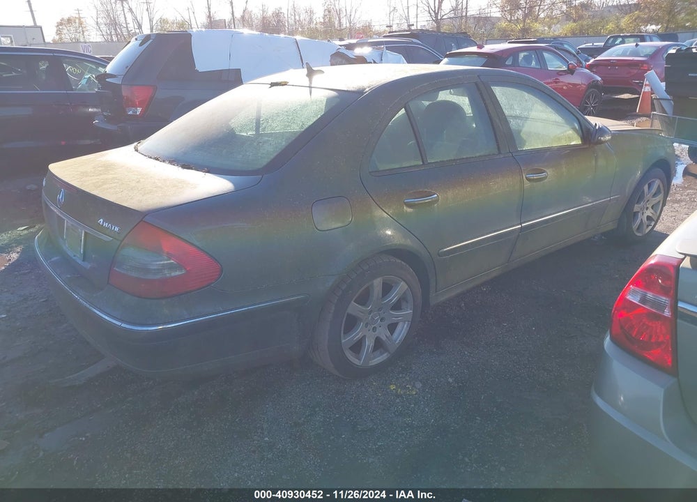 2007 MERCEDES-BENZ E 350 4MATIC VIN: WDBUF87X17B166588