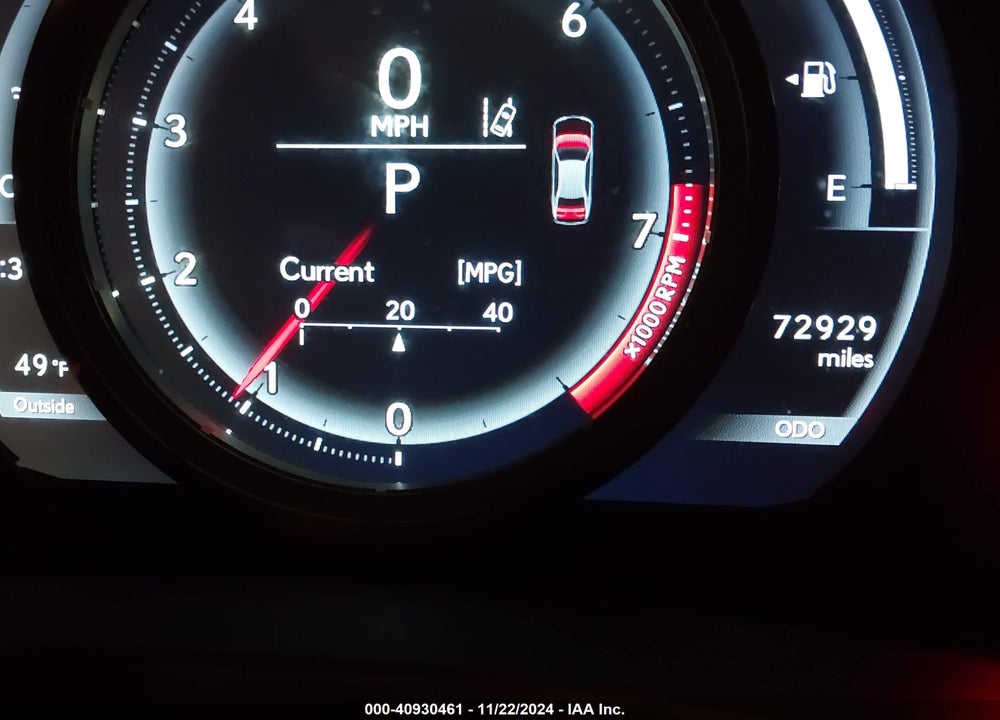 2019 LEXUS IS 300 VIN: JTHC81D20K5034712