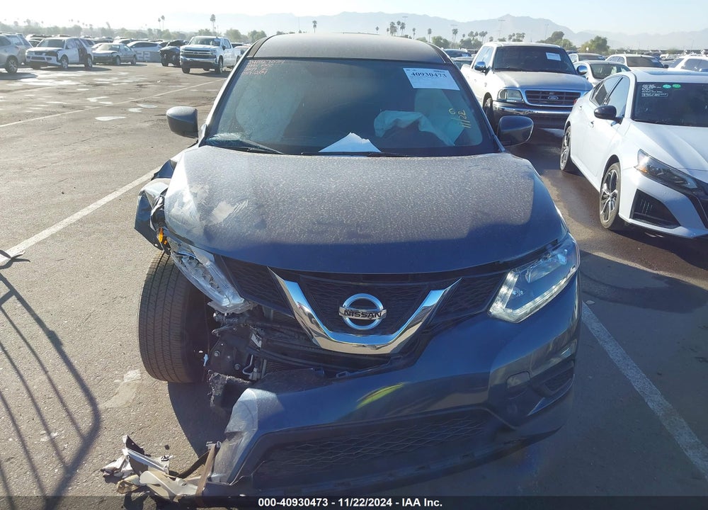 2016 NISSAN ROGUE S VIN: 5N1AT2MN2GC835809