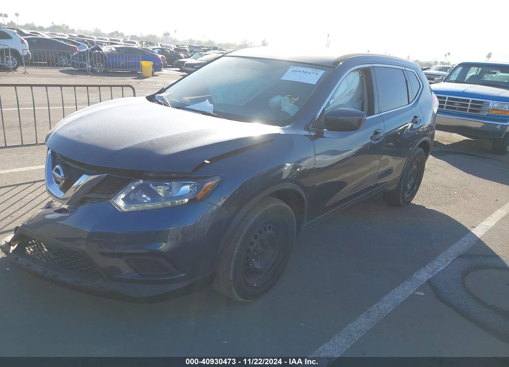2016 NISSAN ROGUE S VIN: 5N1AT2MN2GC835809