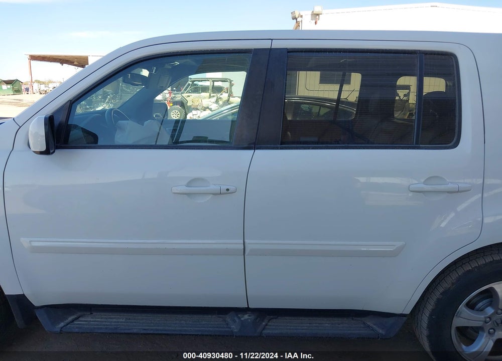 2013 HONDA PILOT EX-L VIN: 5FNYF3H56DB008775