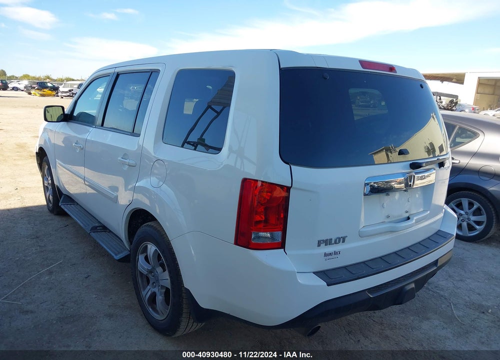2013 HONDA PILOT EX-L VIN: 5FNYF3H56DB008775