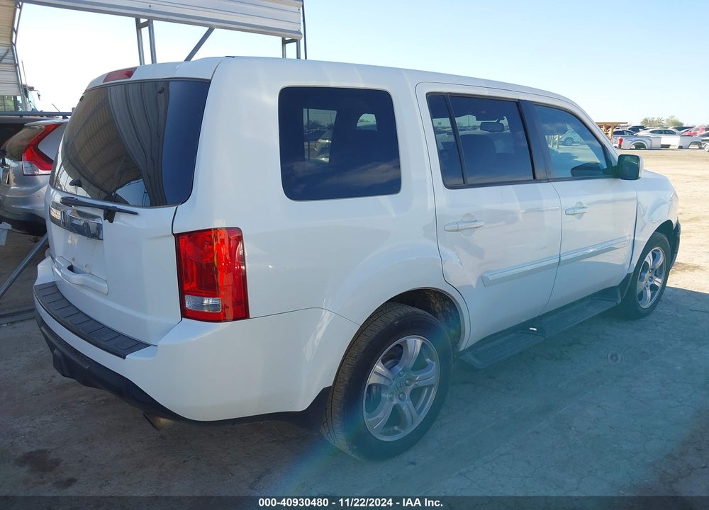 2013 HONDA PILOT EX-L VIN: 5FNYF3H56DB008775