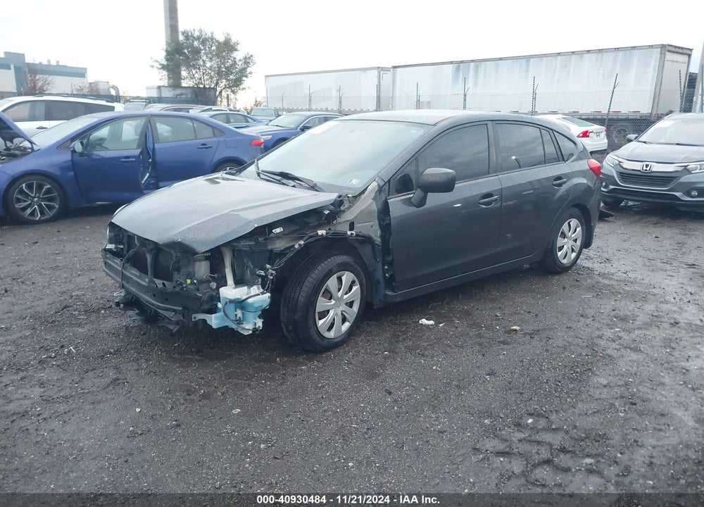 2014 SUBARU IMPREZA 2.0I VIN: JF1GPAA69E8249379
