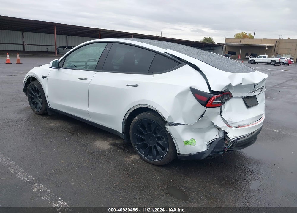 2021 TESLA MODEL Y LONG RANGE DUAL MOTOR ALL-WHEEL DRIVE VIN: 5YJYGDEE8MF097806