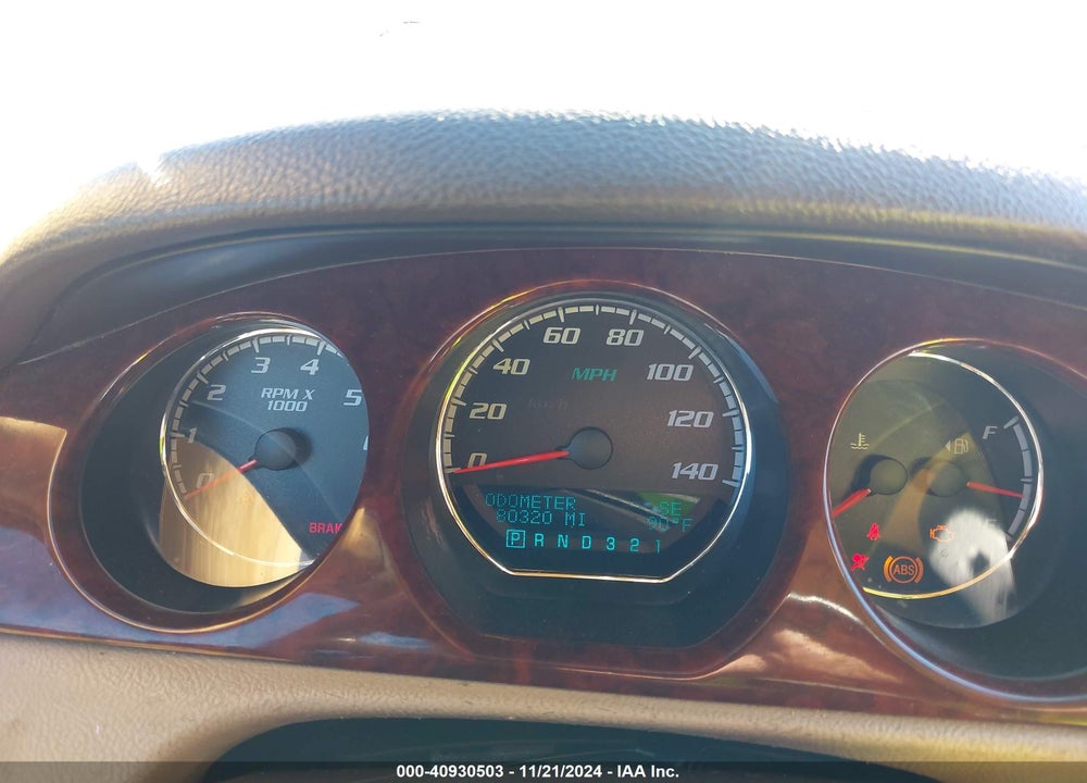 2009 BUICK LUCERNE CXL VIN: 1G4HD57M49U103615