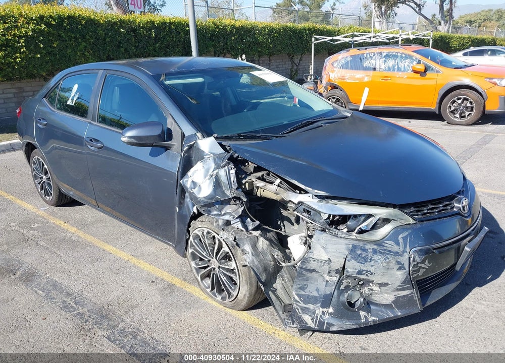 2015 TOYOTA COROLLA S PLUS VIN: 5YFBURHE8FP321588