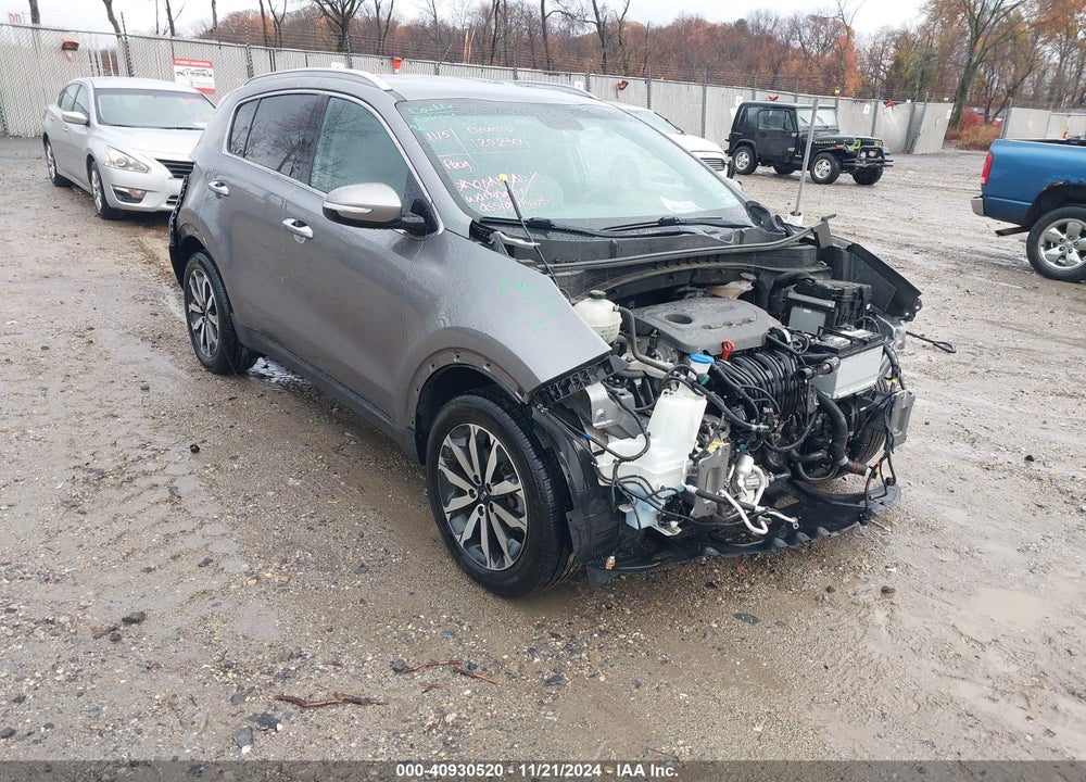 2018 KIA SPORTAGE EX VIN: KNDPNCAC5J7373926