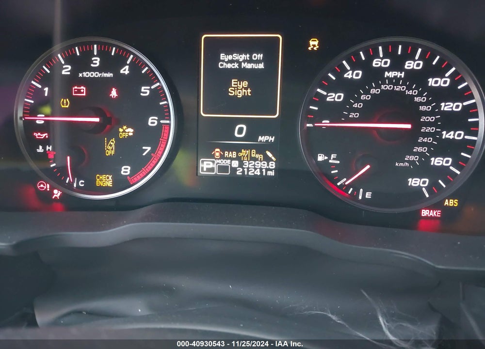 2022 SUBARU WRX VIN: JF1VBAU65N8031456