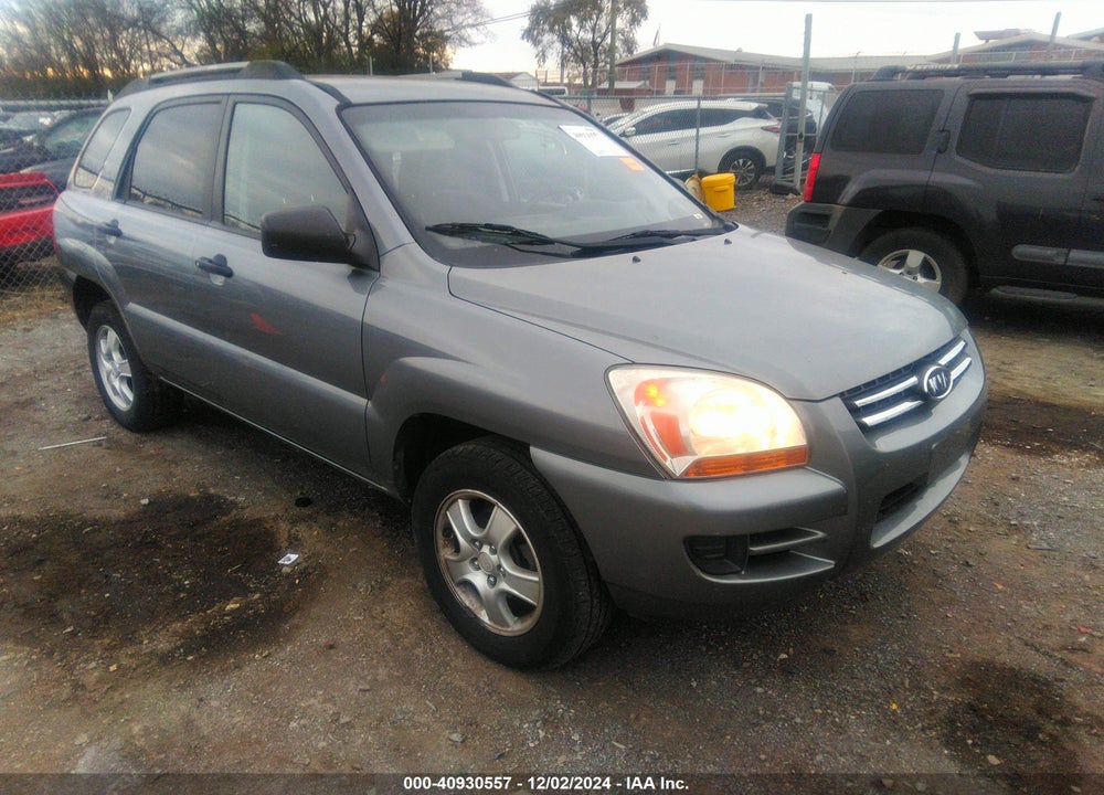 2008 KIA SPORTAGE LX VIN: KNDJF724X87479025