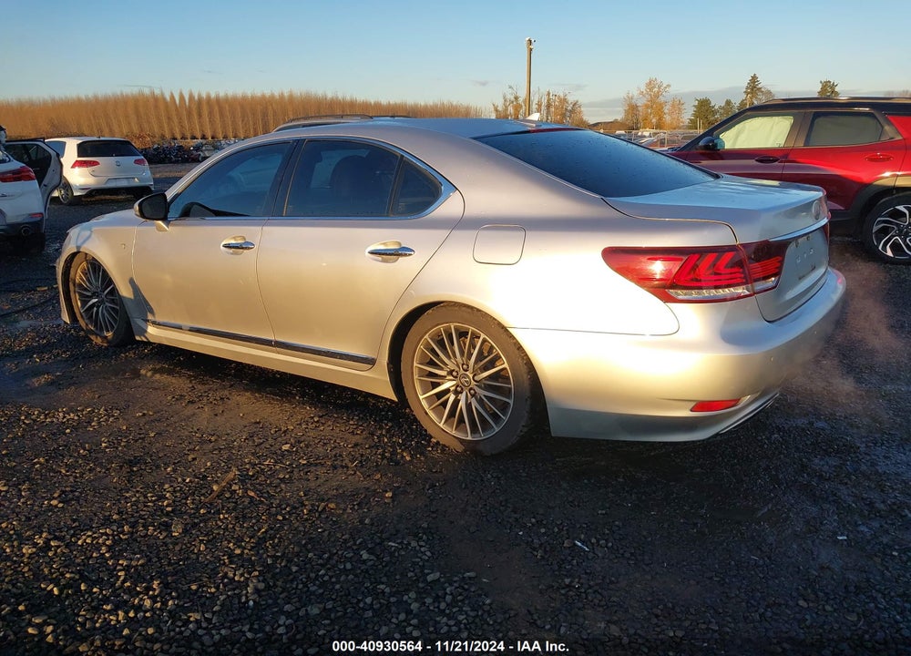 2013 LEXUS LS VIN: JTHCL5EFXD5019385