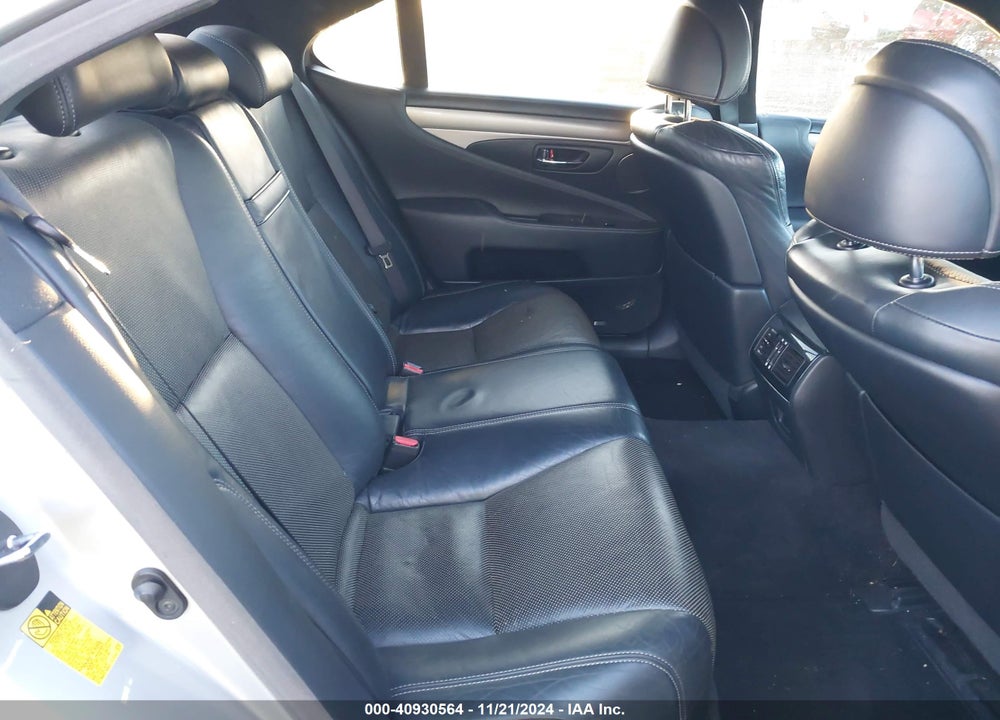 2013 LEXUS LS VIN: JTHCL5EFXD5019385