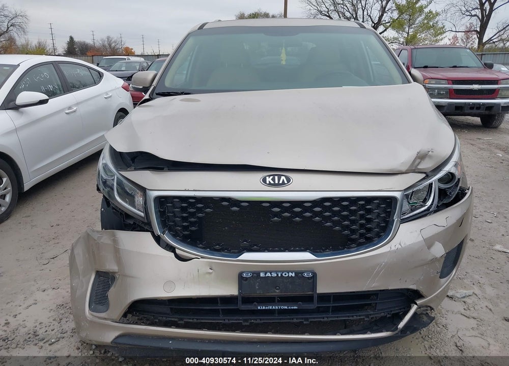 2015 KIA SEDONA LX VIN: KNDMB5C19F6019245