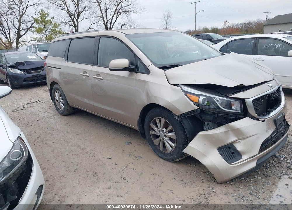 2015 KIA SEDONA LX VIN: KNDMB5C19F6019245