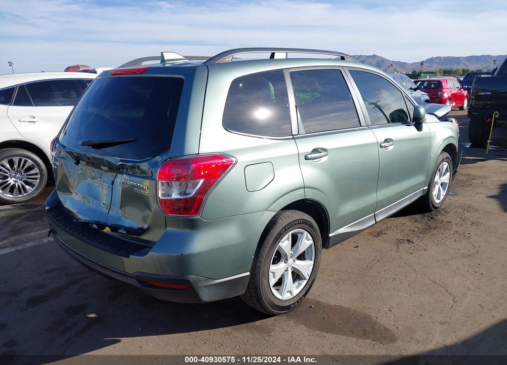 2016 SUBARU FORESTER 2.5I PREMIUM VIN: JF2SJADC2GH433915