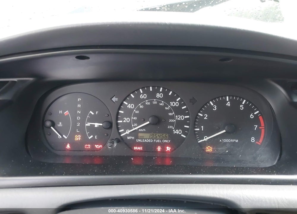 1998 TOYOTA CAMRY LE VIN: JT2BG22K5W0134003