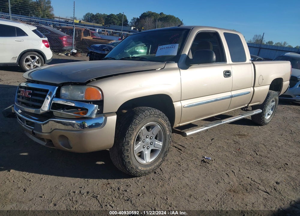 2004 GMC SIERRA 1500 SLE VIN: 2GTEC19T841276629