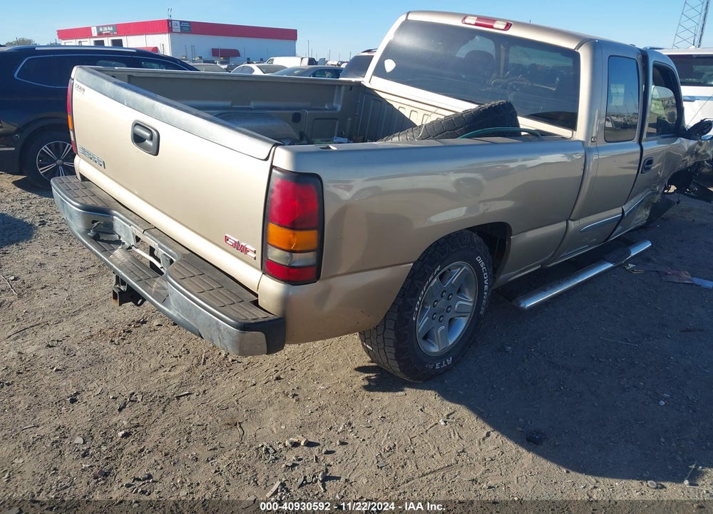 2004 GMC SIERRA 1500 SLE VIN: 2GTEC19T841276629