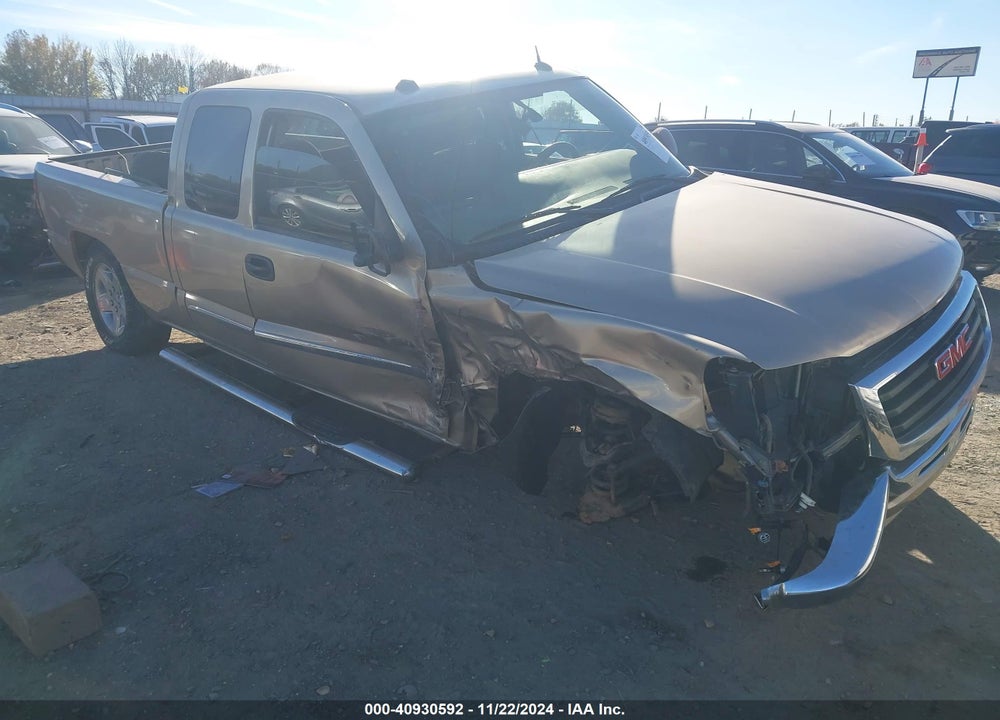 2004 GMC SIERRA 1500 SLE VIN: 2GTEC19T841276629