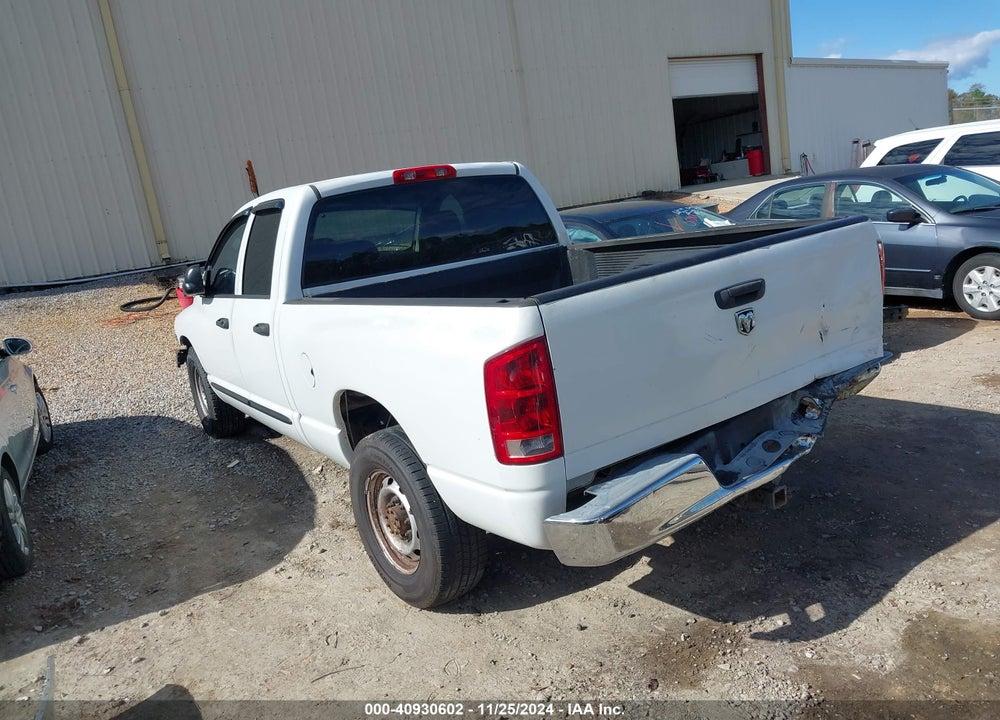 2005 DODGE RAM 2500 ST VIN: 3D7KR28C25G851444