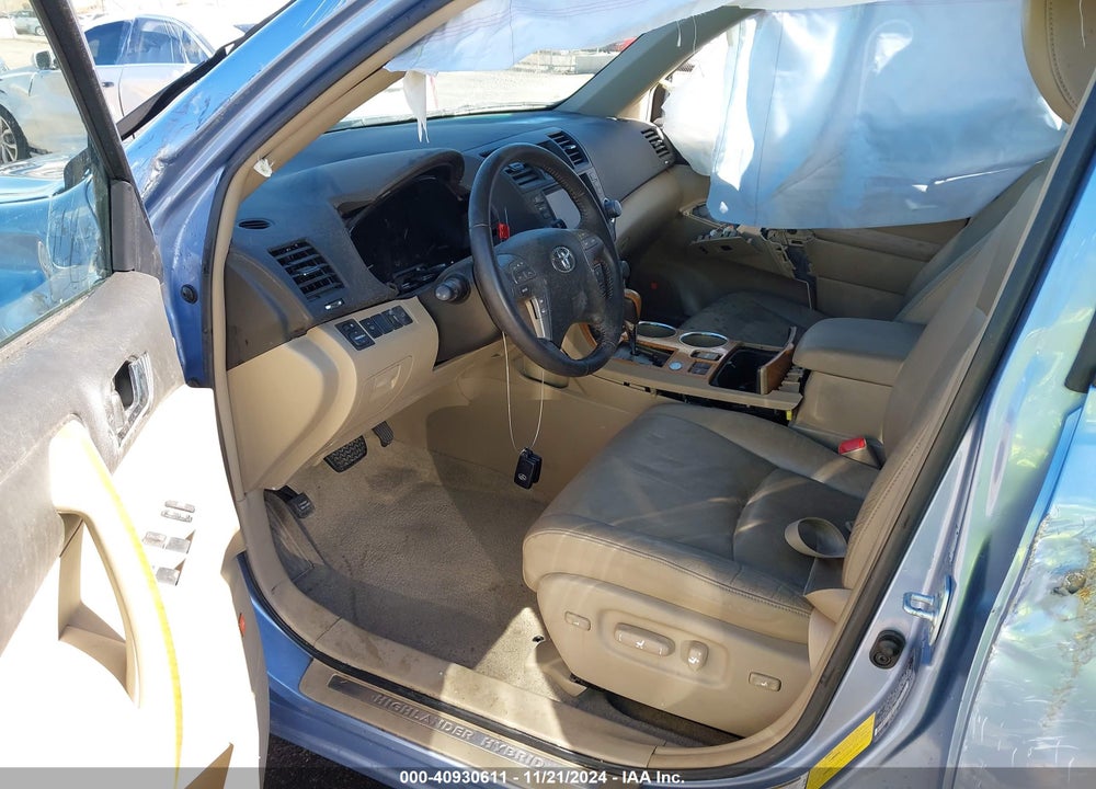 2008 TOYOTA HIGHLANDER HYBRID LIMITED VIN: JTEEW44A182016668