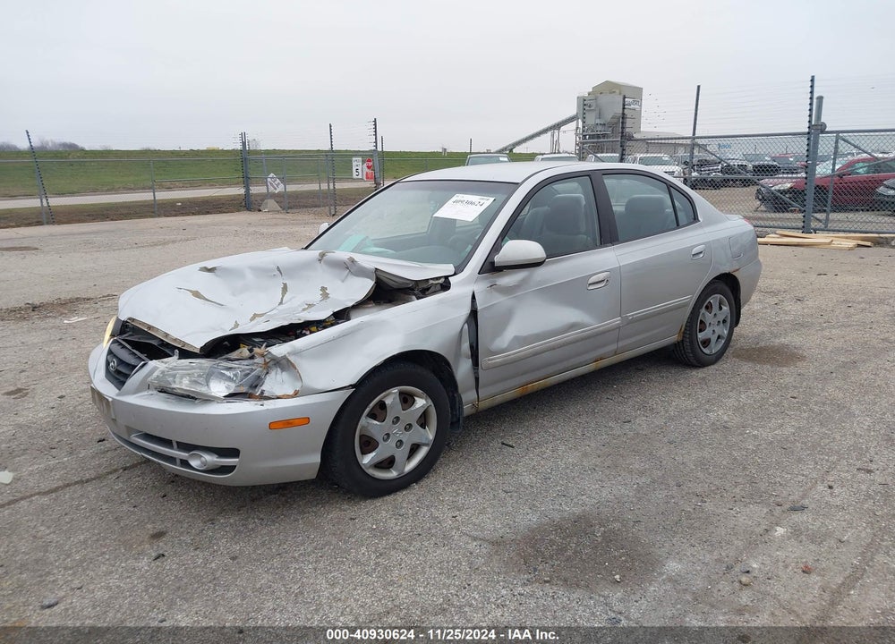2004 HYUNDAI ELANTRA GLS/GT VIN: KMHDN46D14U776930