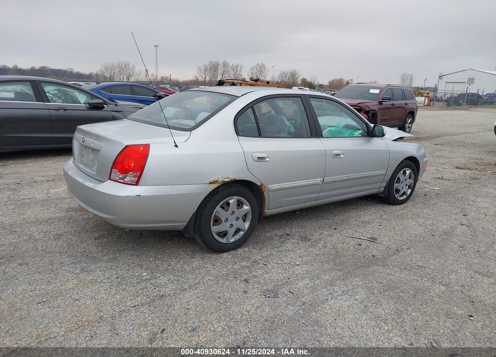 2004 HYUNDAI ELANTRA GLS/GT VIN: KMHDN46D14U776930