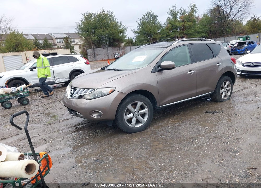 2010 NISSAN MURANO SL VIN: JN8AZ1MU3AW016497