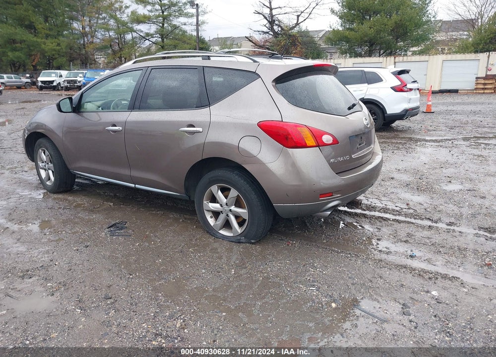 2010 NISSAN MURANO SL VIN: JN8AZ1MU3AW016497